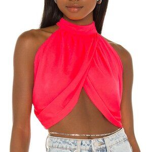 superdown Emani Wrap Crop Top